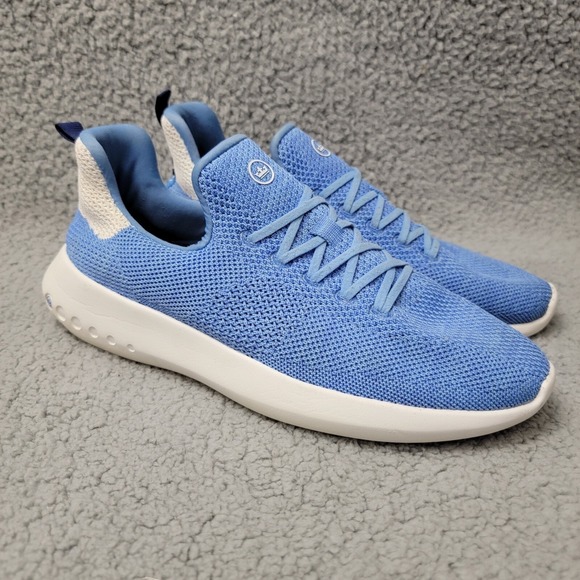 Peter Millar Hyperlight Glide Slip On Sneakers Womens Size 10 Blue Comfort READ! - Picture 1 of 11